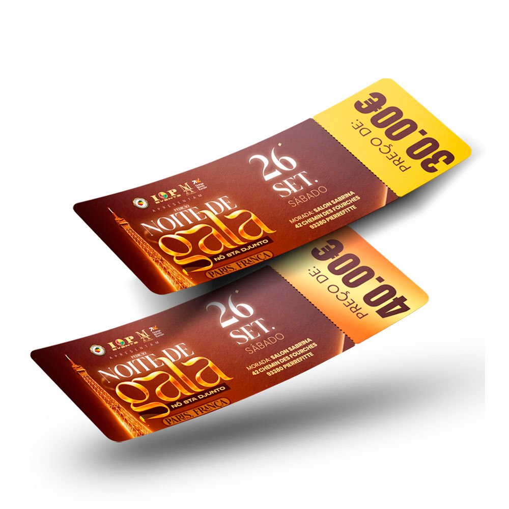 Bilhetes de evento