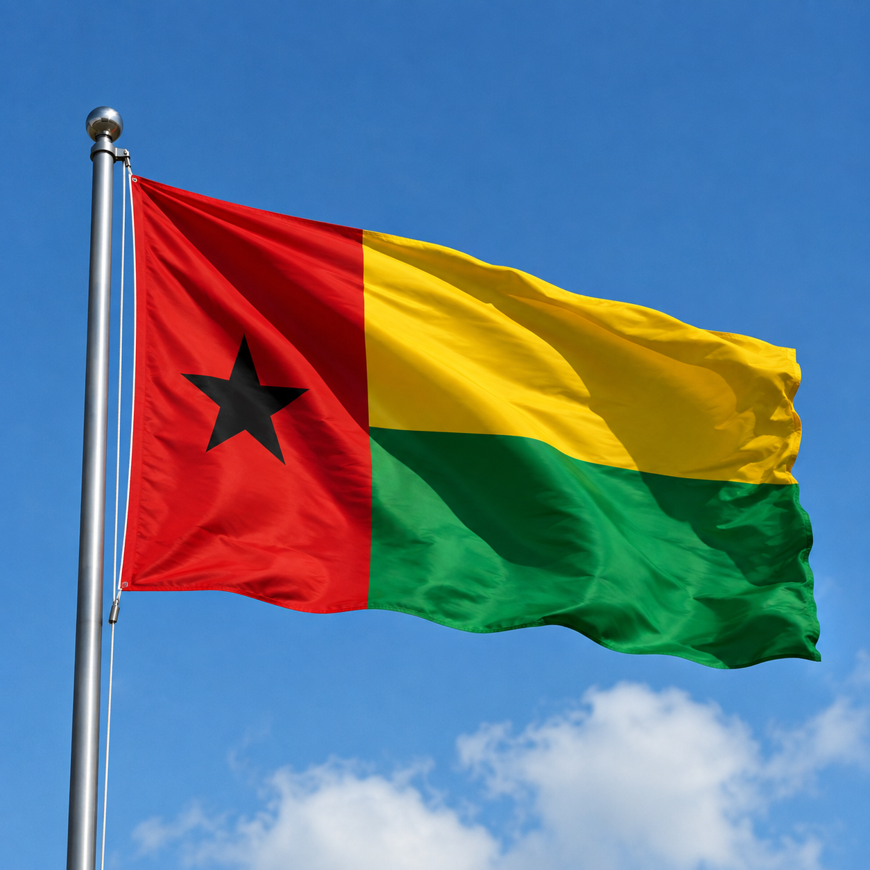 Bandeira da Guiné-Bissau