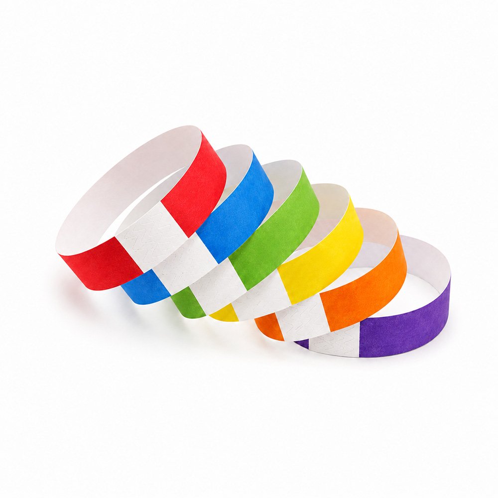 Pulseira de papel inviolável